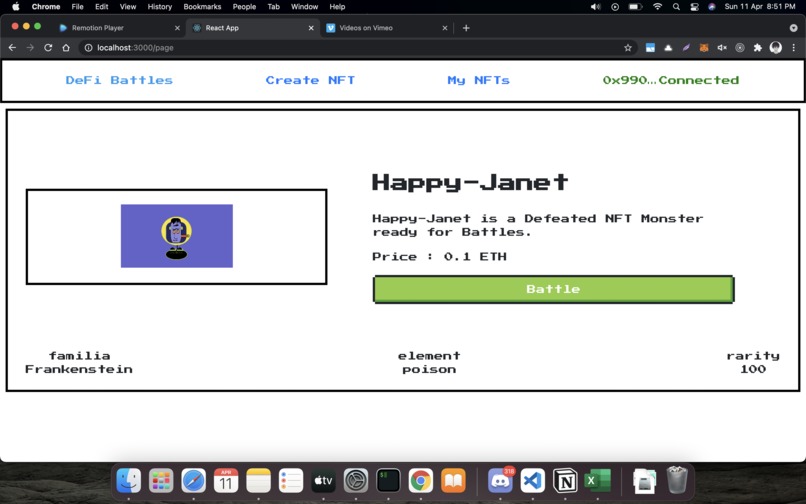 DeFi-Battles – screenshot 4