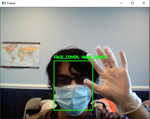 Detecting and Approving PPE with ML – screenshot 2