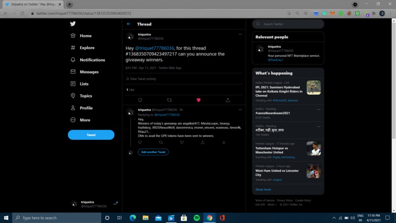 Triquetra – screenshot 1