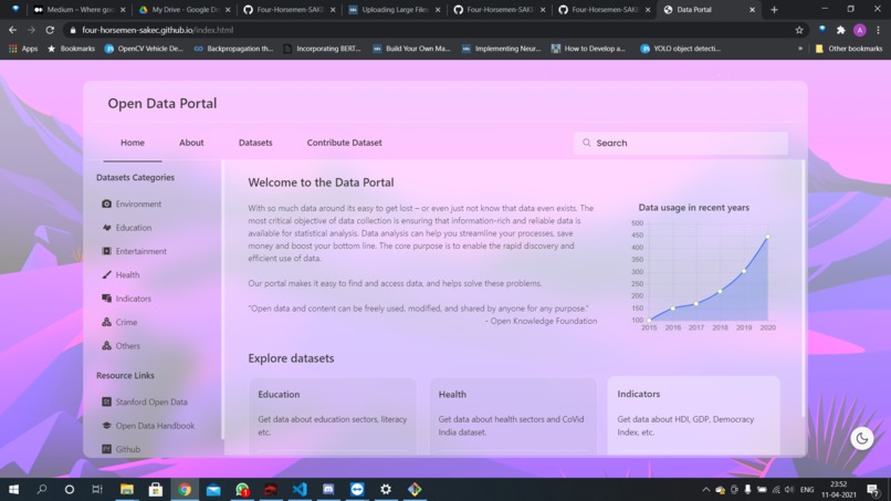 Indian Data Portal – screenshot 2