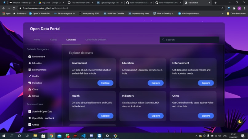 Indian Data Portal – screenshot 3
