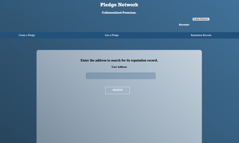 pledge.network – screenshot 3