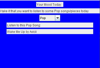 Song Recommender – screenshot 1