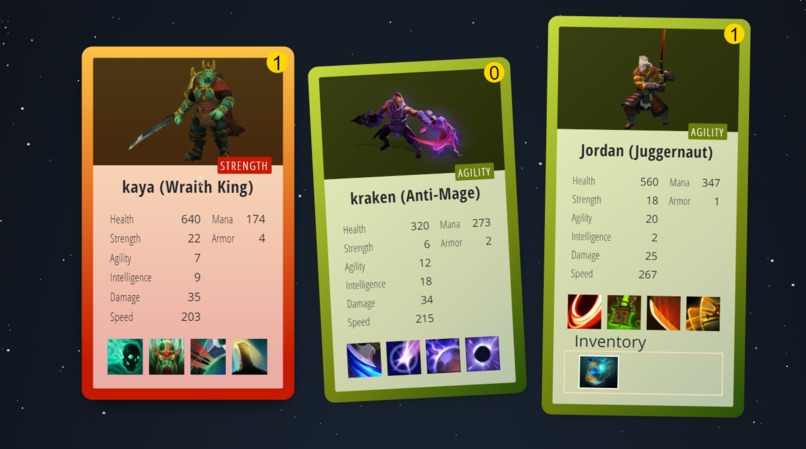 Dota compound NFTs – screenshot 2