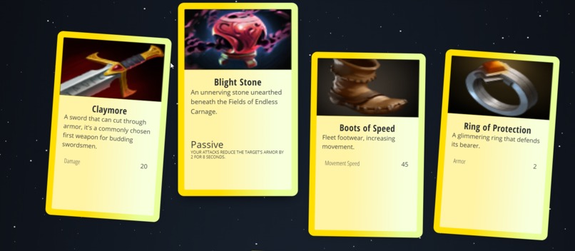 Dota compound NFTs – screenshot 4