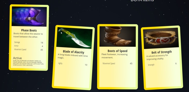 Dota compound NFTs – screenshot 5