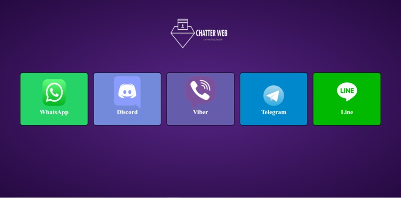 CHATTER WEB – screenshot 1