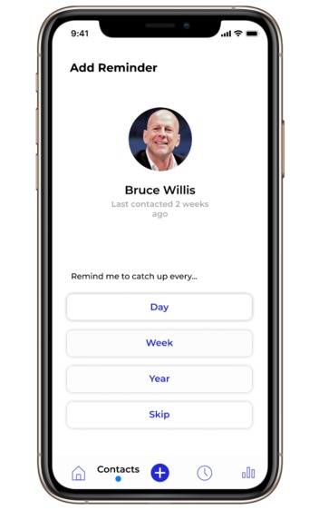 Philotes : A personal CRM – screenshot 4