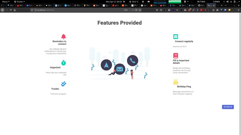 Philotes : A personal CRM – screenshot 8
