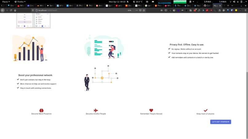 Philotes : A personal CRM – screenshot 10