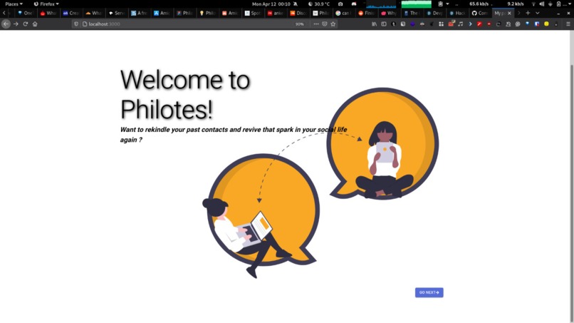 Philotes : A personal CRM – screenshot 7