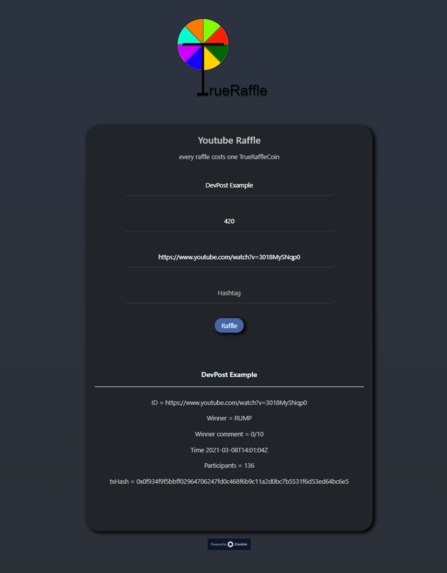 TrueRaffle – screenshot 3