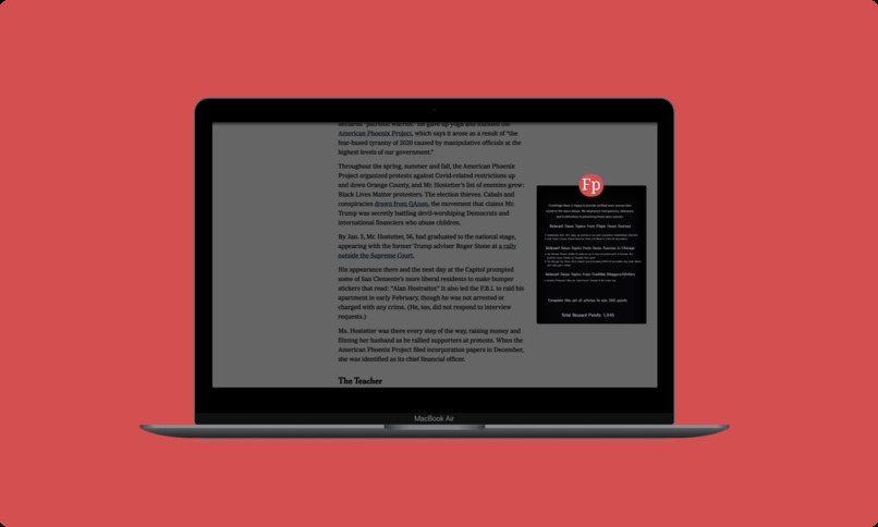 FrontPage – screenshot 2