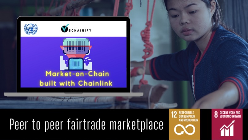 Market-on-Chain Built with Chainlink – screenshot 2