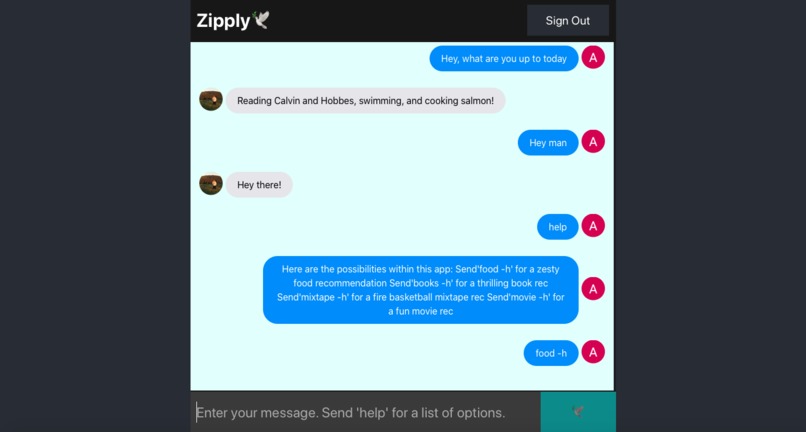 Zipply – screenshot 1