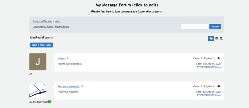 MedPedia – screenshot 2