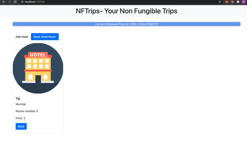 NFTrips – screenshot 1