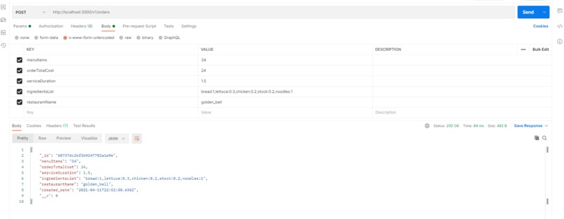 Plate Financial API – screenshot 3