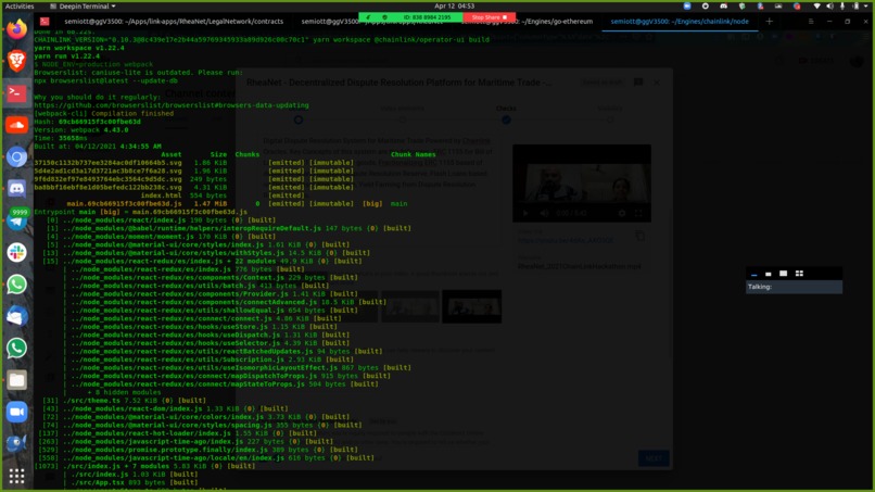 RheaNet – screenshot 1