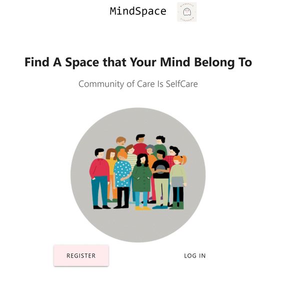 MindSpace Web Application – screenshot 1