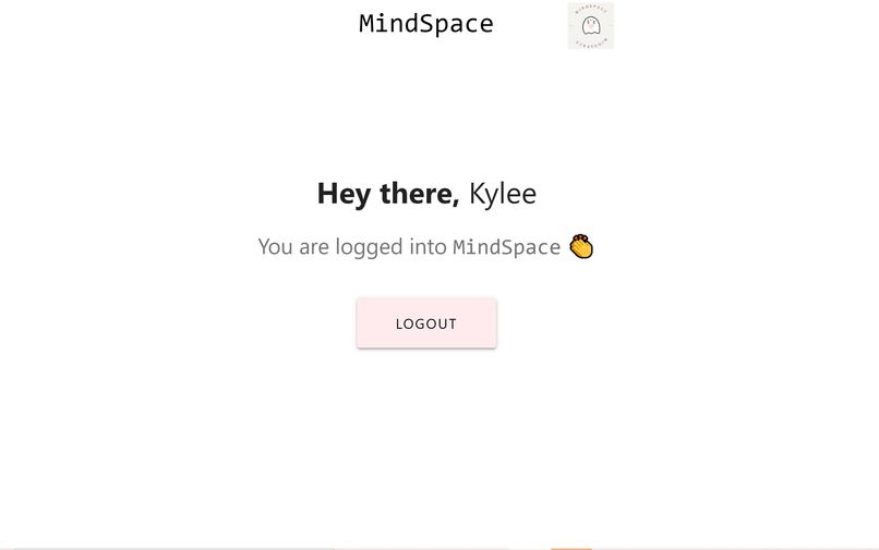 MindSpace Web Application – screenshot 4