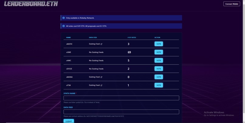 LEADERBOARD.ETH – screenshot 1