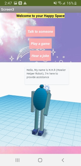 WolfHacks Project: The Howler Helper – screenshot 3