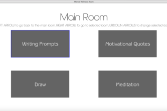 Mental Wellness Room