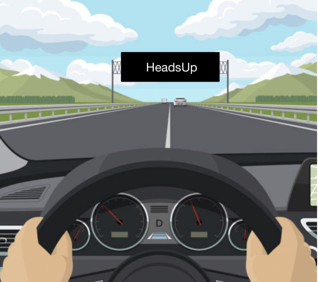 HeadsUp – screenshot 1