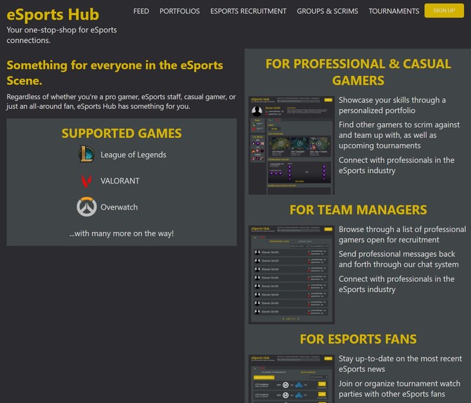 eSports Hub – screenshot 1