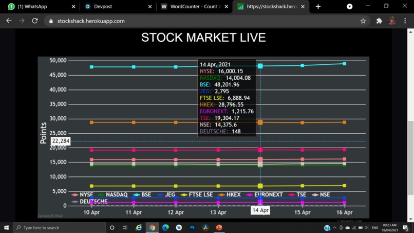 StocksHack – screenshot 2