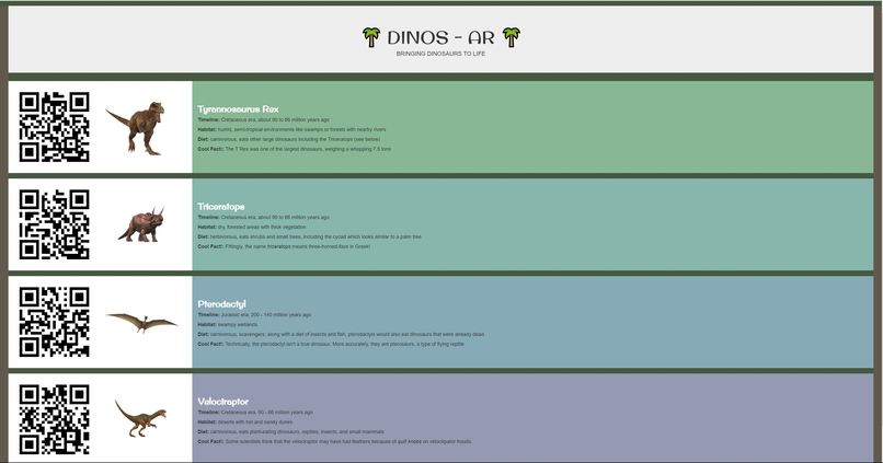 DINOS-AR – screenshot 1