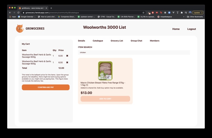 Growocery - Team CodingCorgis - Social Good Track – screenshot 6
