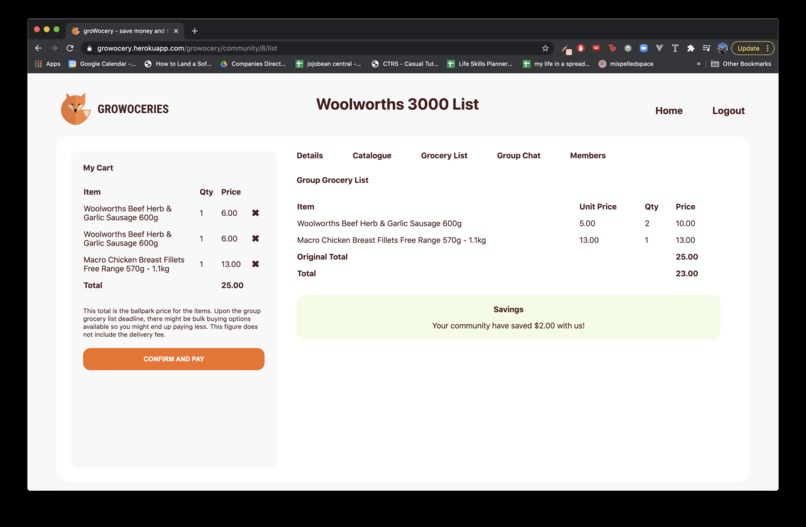 Growocery - Team CodingCorgis - Social Good Track – screenshot 7