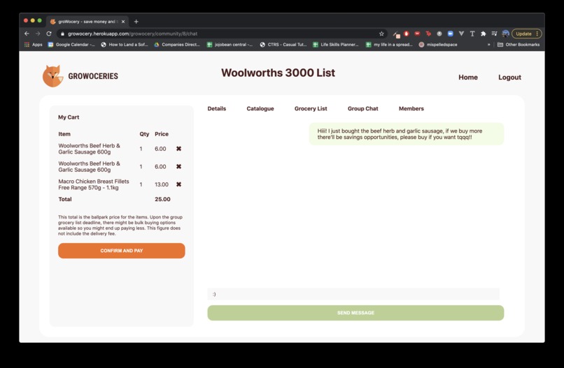 Growocery - Team CodingCorgis - Social Good Track – screenshot 8