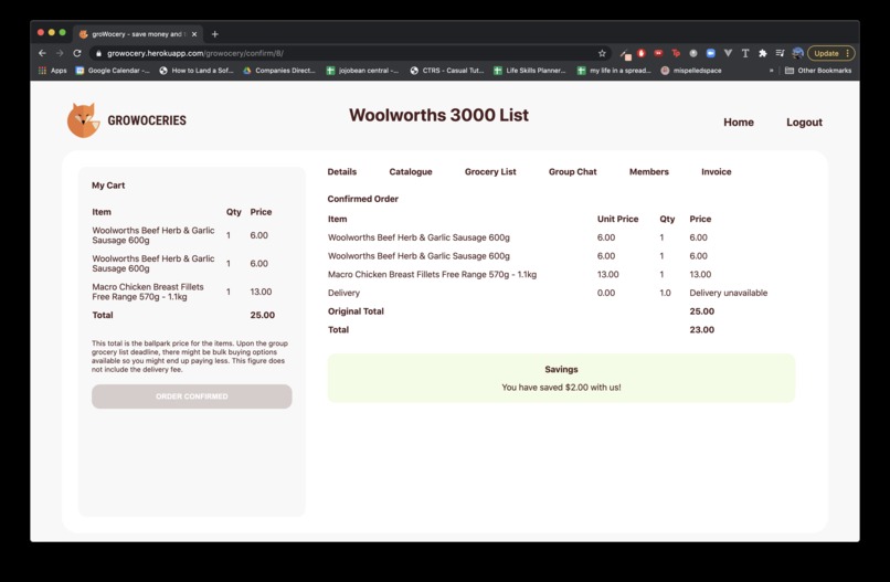 Growocery - Team CodingCorgis - Social Good Track – screenshot 9