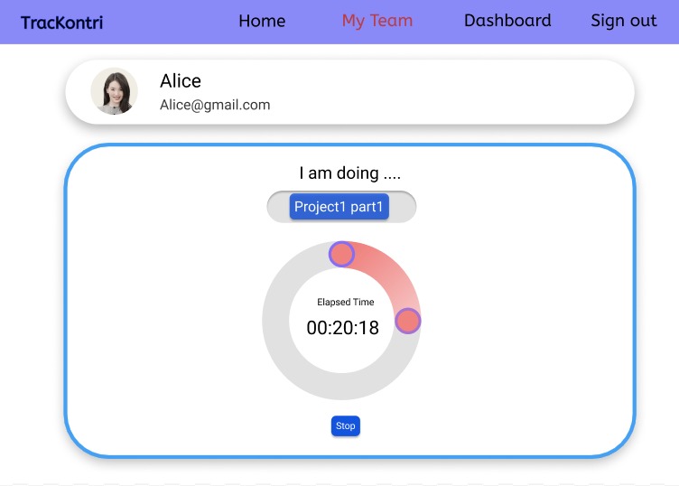 TracKontri – screenshot 7