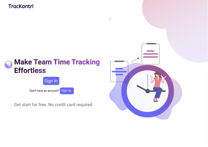 TracKontri – screenshot 1