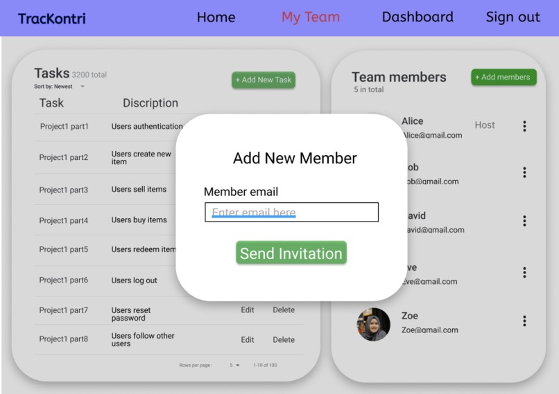 TracKontri – screenshot 6