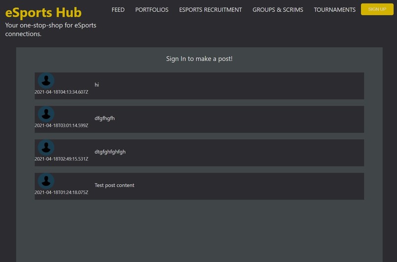 eSports Hub – screenshot 3