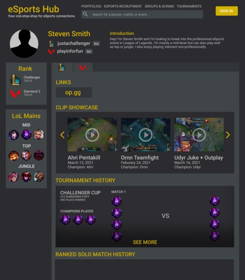 eSports Hub – screenshot 4