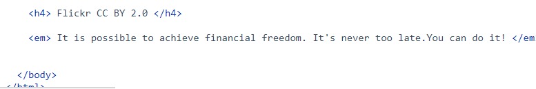 Financial Freedom Website – screenshot 4