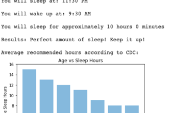 Sleep Schedule Tracker