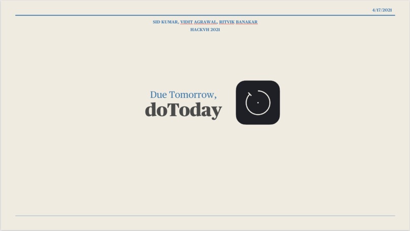doToday – screenshot 1