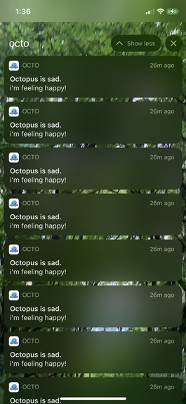 Octopus Mood Status – screenshot 2
