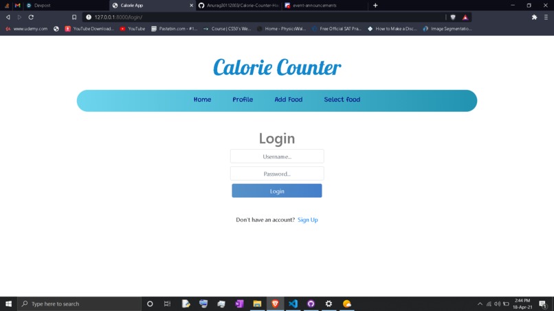 Calorie Counter  – screenshot 1