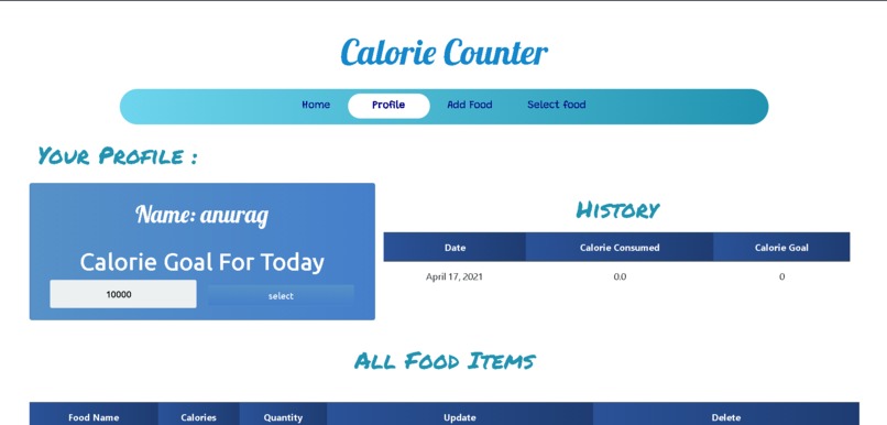 Calorie Counter  – screenshot 3