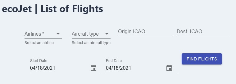 ecoJet – screenshot 2