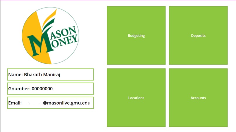 Mason Money Budgeting App – screenshot 1