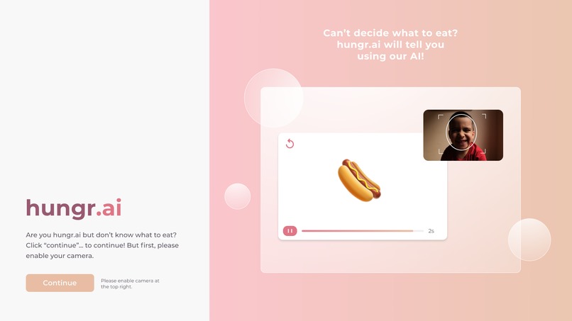 hungr.ai – screenshot 2